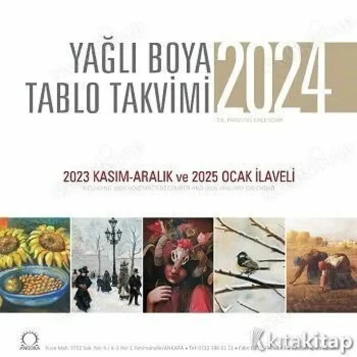 Sanat Takvimi 2024 Masa Takvimi