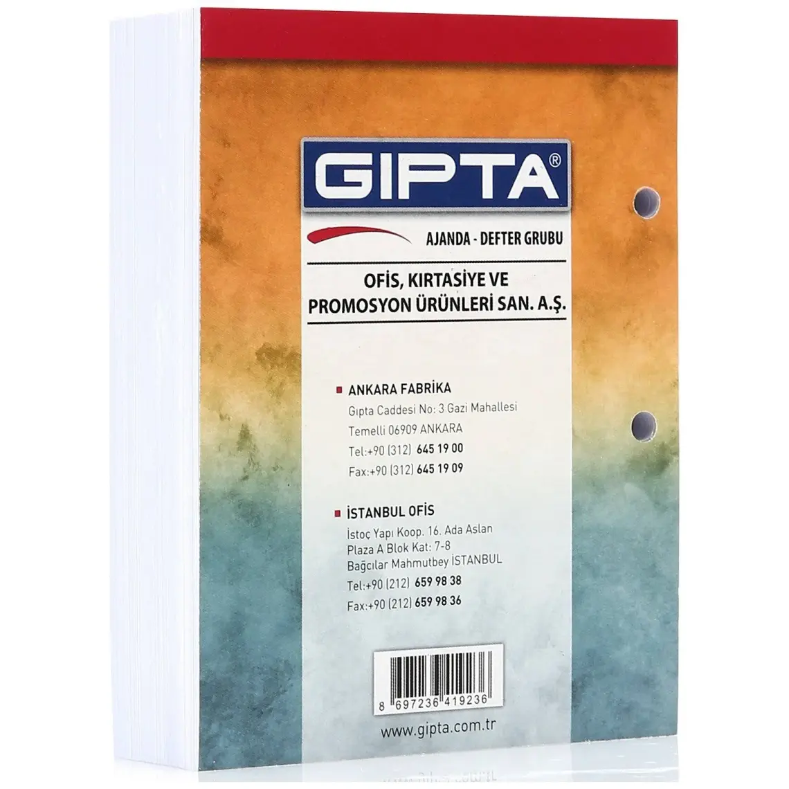 Gıpta 365-Gtb Blok Masa Takvimi 10 x 13 cm 372 Yaprak