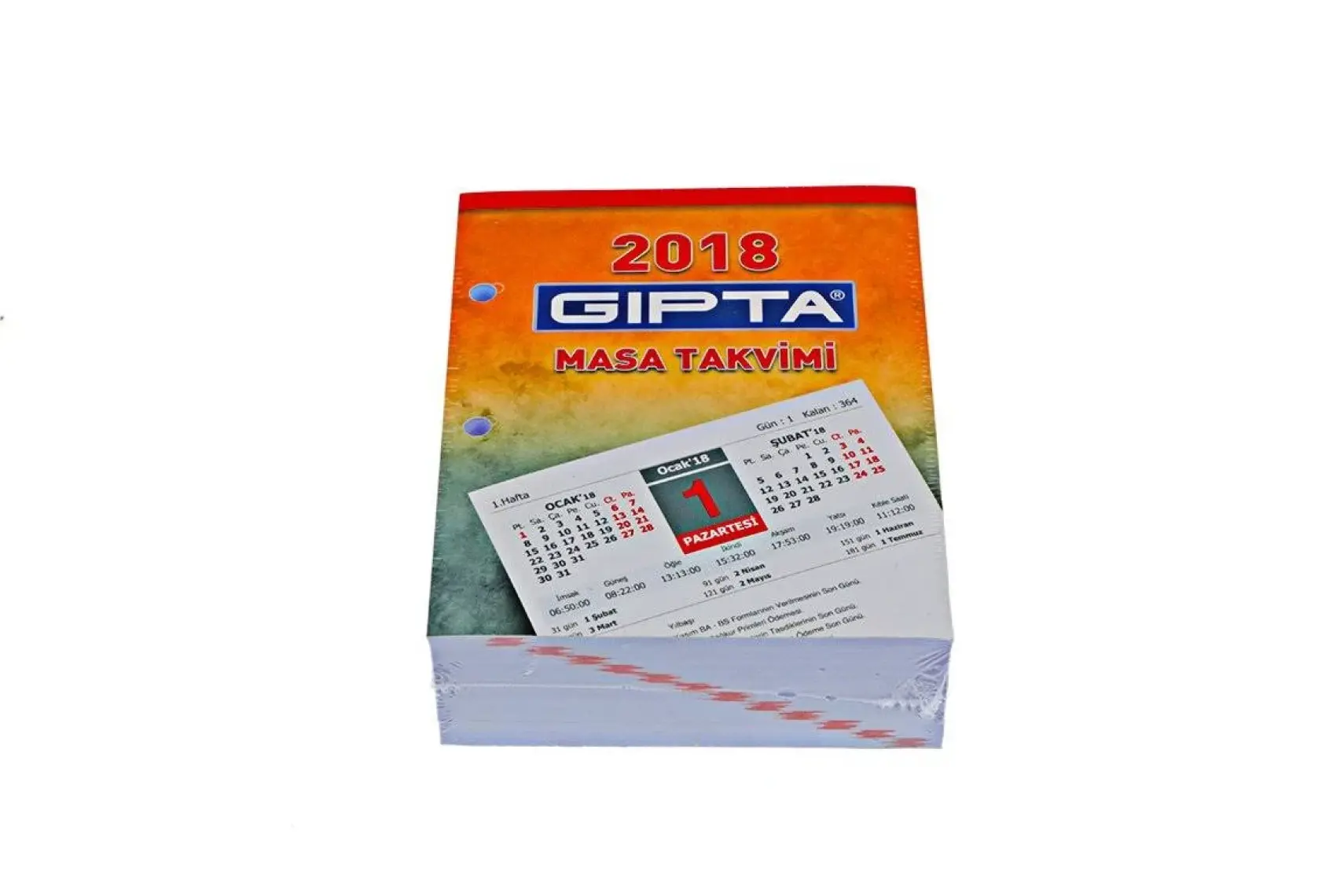 Gıpta 365-Gtb Blok Masa Takvimi 10 x 13 cm 372 Yaprak