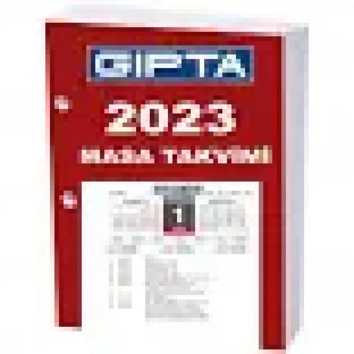 Gıpta 365-Gtb Blok Masa Takvimi 10 x 13 cm 372 Yaprak