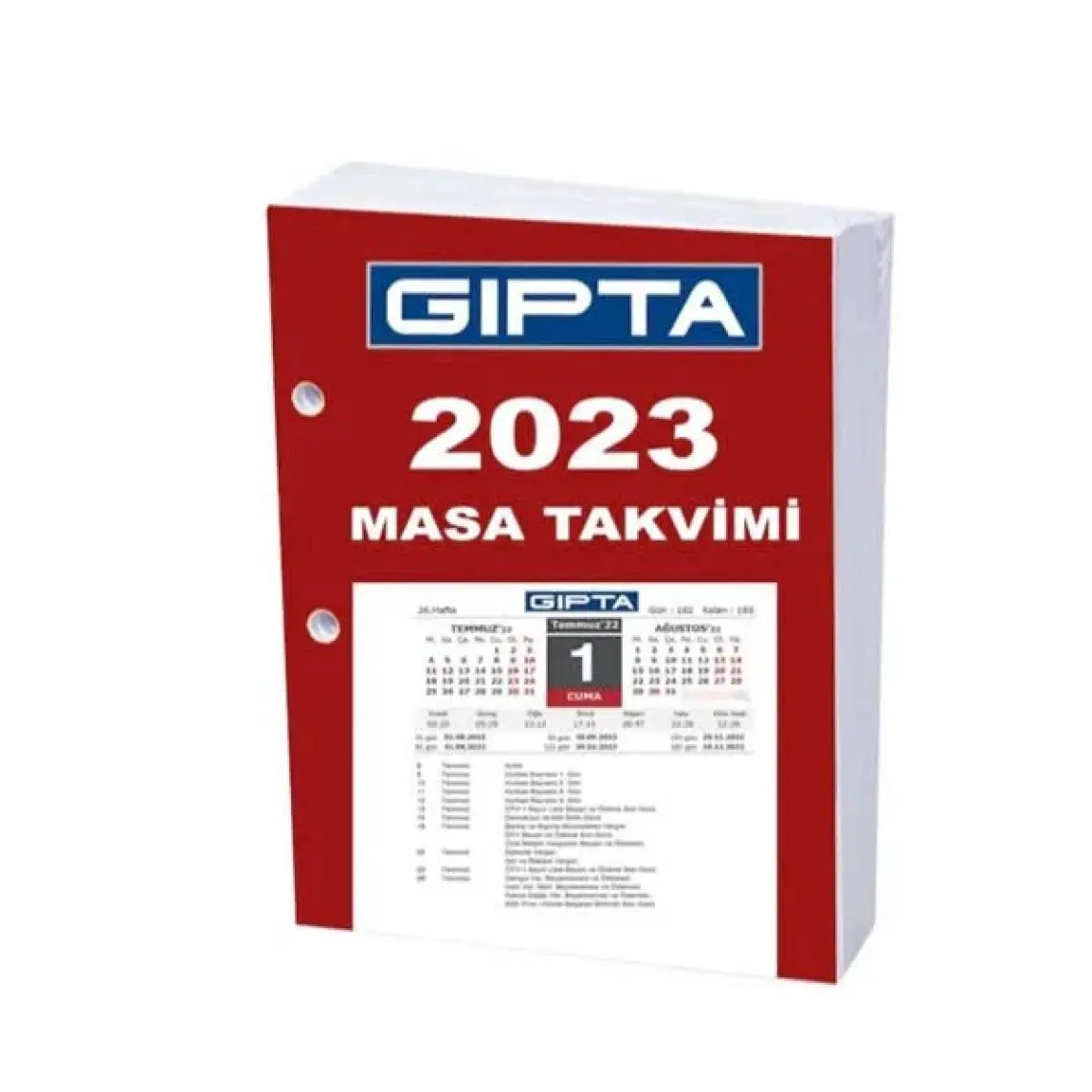 Gıpta 365-Gtb Blok Masa Takvimi 10 x 13 cm 372 Yaprak