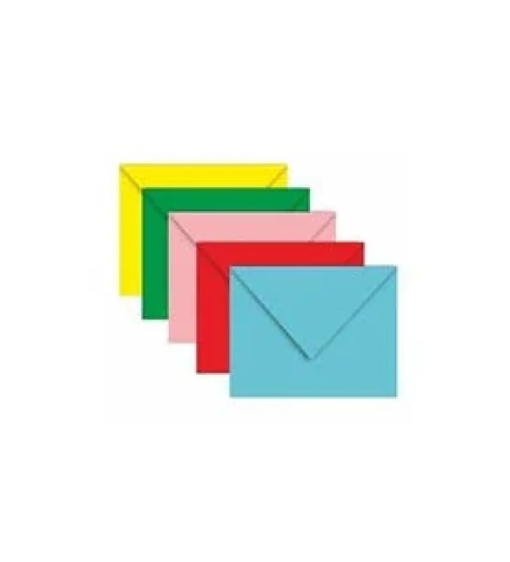Asil 10 Renk Karışık 13x18 cm Zarf