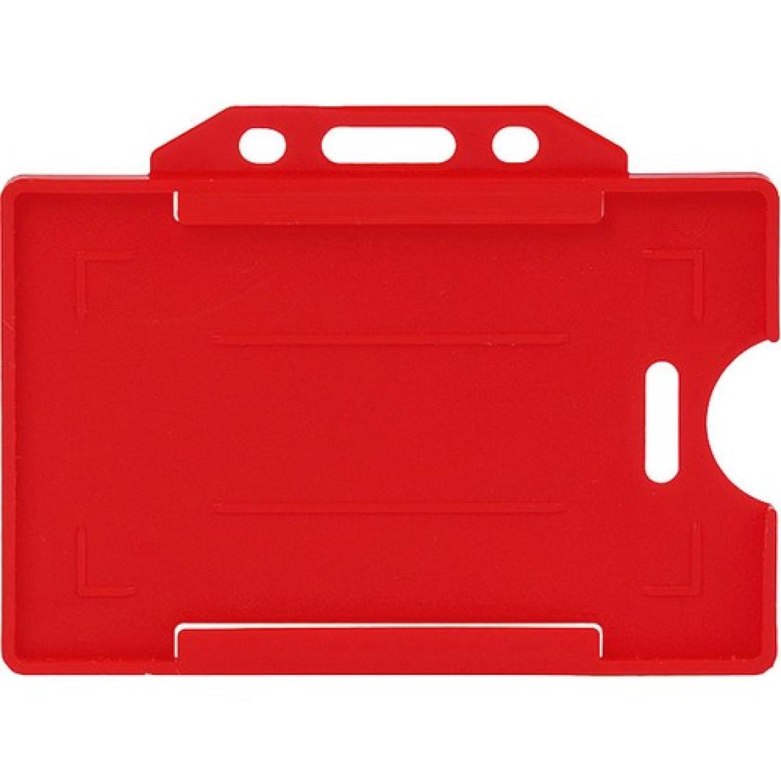 Kraf Kart Kabı (kart koruyucu)  Kırmızı 50 Li 509G