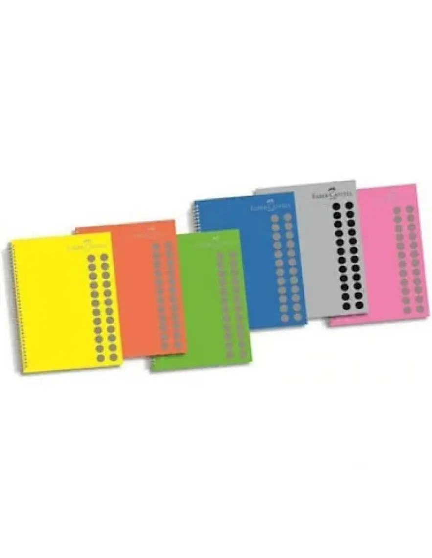 Faber-Castell PP Kapak Çizgili Defter 100 Yaprak (5075400111)