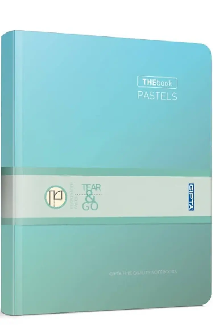 Gıpta The Book Pastel 20X28 296 Yaprak 4 Bölmeli Sert Kapak Defter