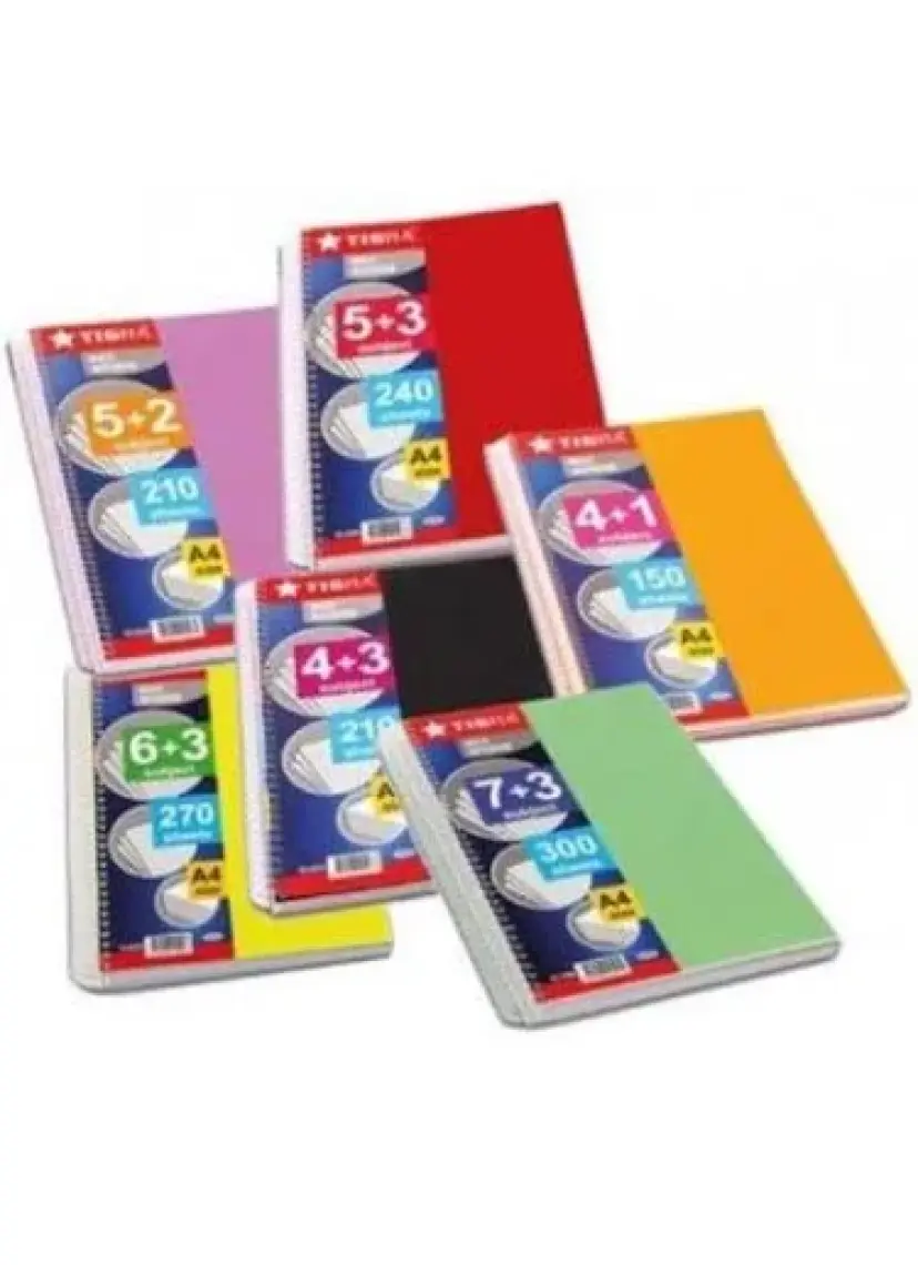 Tigra 5+2 210 Yp. Ayraçlı Defter