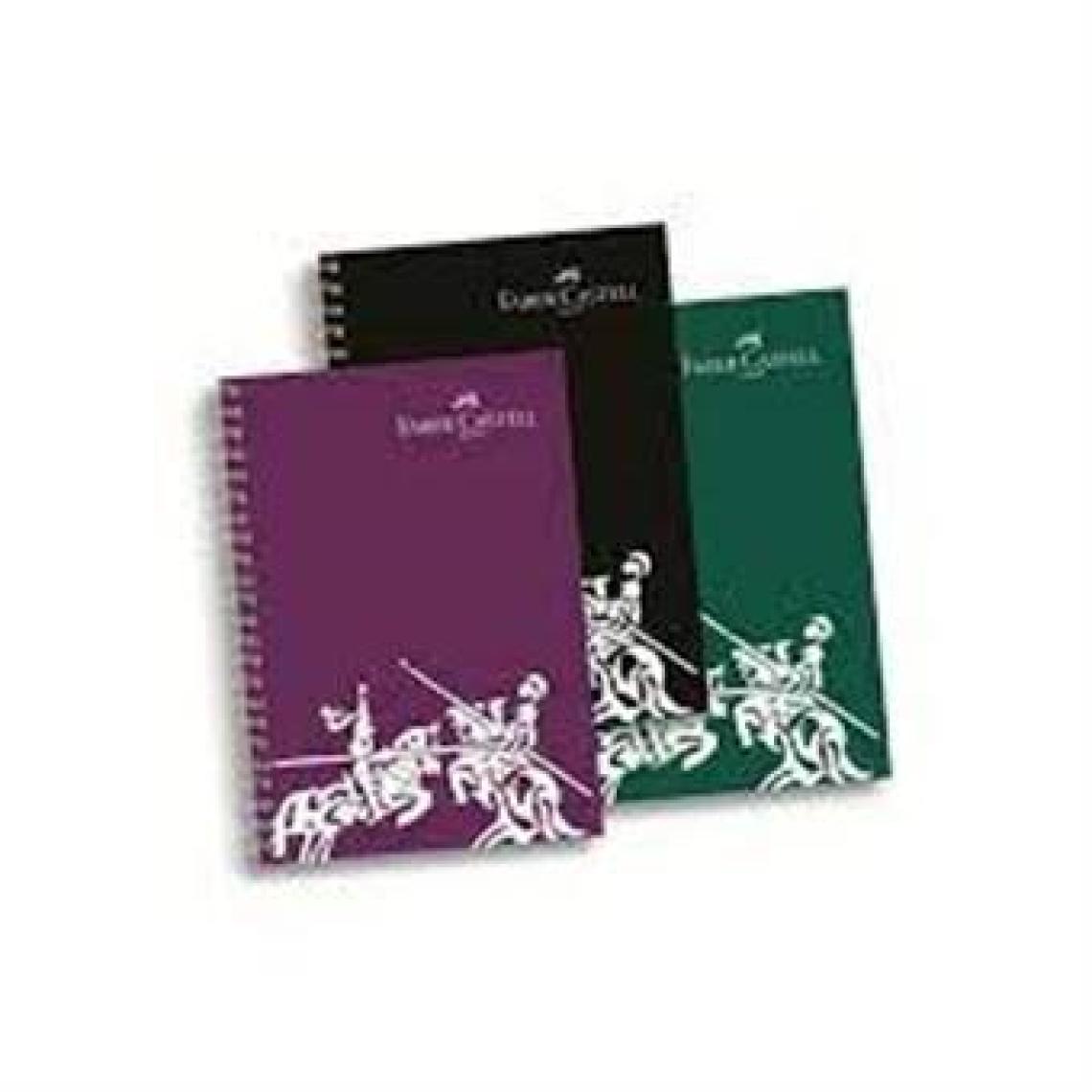 Faber-Castell PP Kapak Koyu Renkler Çizgili Defter 140 Yaprak (5075400134)