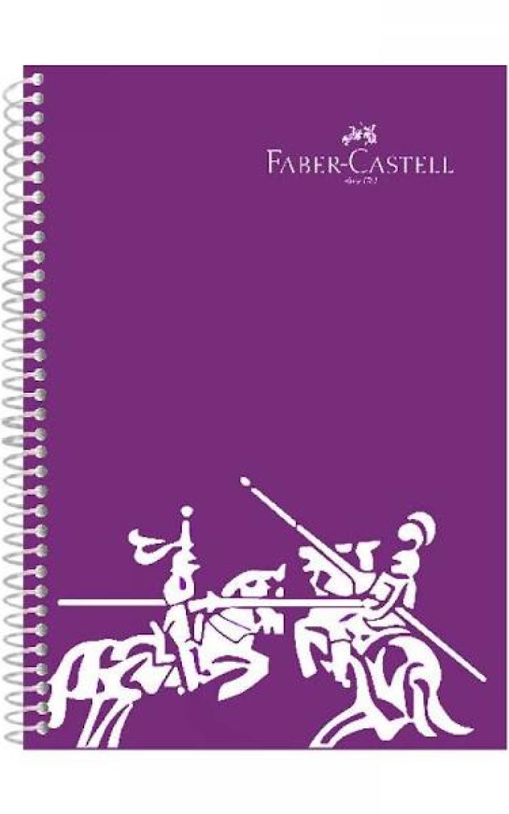 Faber-Castell PP Kapak Koyu Renkler Çizgili Defter 140 Yaprak (5075400134)