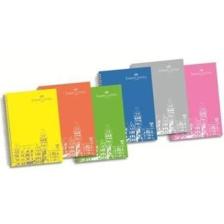 Faber-Castell PP Kapak Koyu Renkler Çizgili Defter 140 Yaprak (5075400134)