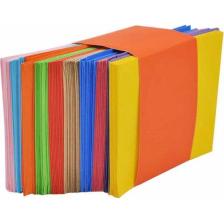 İstisna Kaliteli ve Canlı Renkli Minik Zarflar 100 Adet Zarf 7x9 cm Mini Zarf