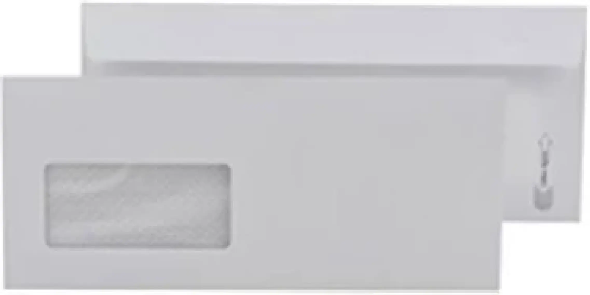 Oyal Diplomat Zarf Pencereli 105 x 240 mm Beyaz 500'lü Paket