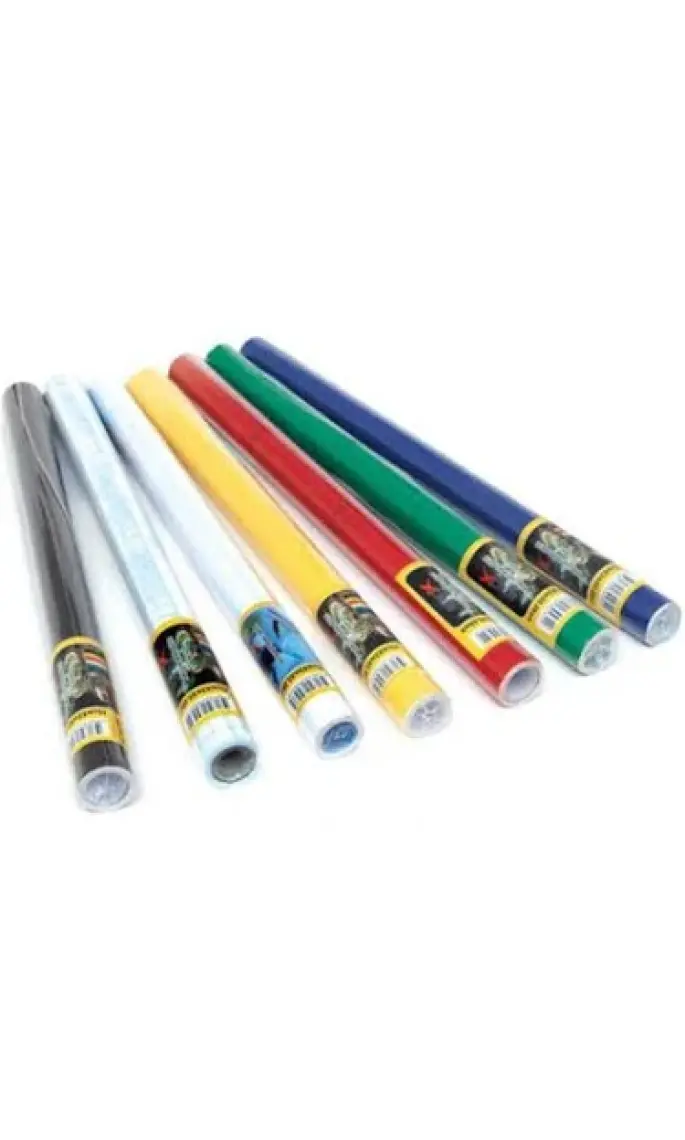 Inox 45CM*2M Yapışkanlı Asetat Siyah 08639
