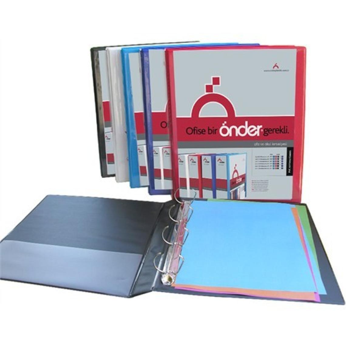 Önder A4 Firma Klasörü (3 Cm - 4 Halkalı ) 2013