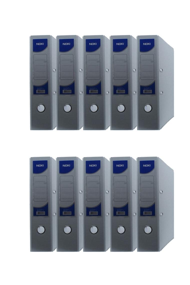 Geniş Plastik Klasör (56411-010) Beyaz 10 Lu Paket