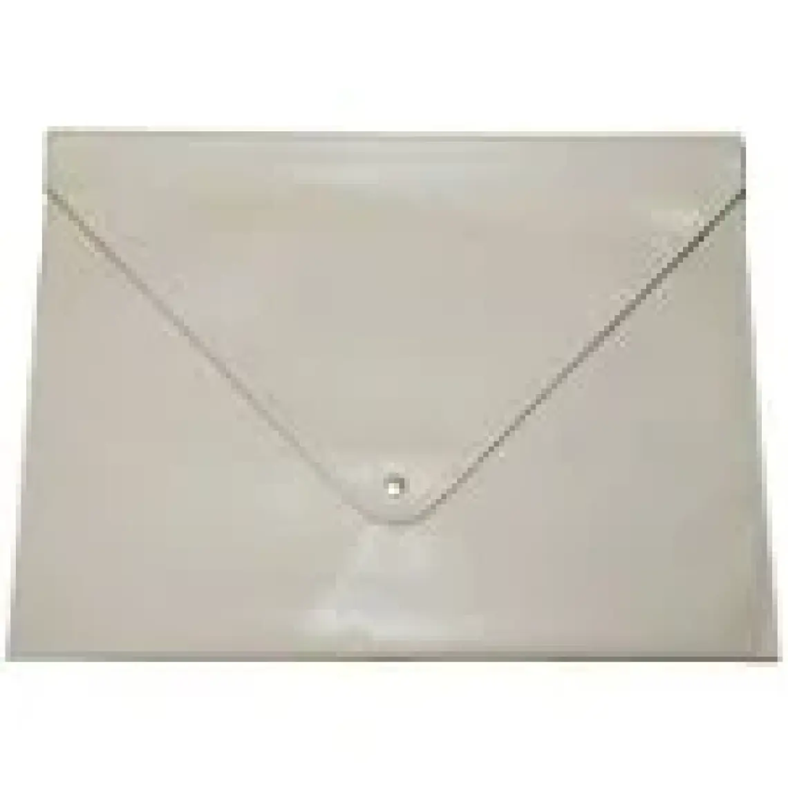 2K A4 Suni Deri Zarf Çıtçıtlı Dosya 25,5 x 33,5 cm Bej