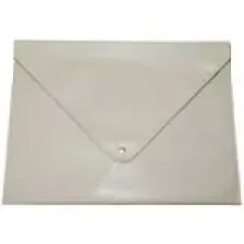 2K A4 Suni Deri Zarf Çıtçıtlı Dosya 25,5 x 33,5 cm Bej
