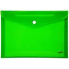 Umix Çıtçıtlı Zarf Dosya A4 Neon Yeşil