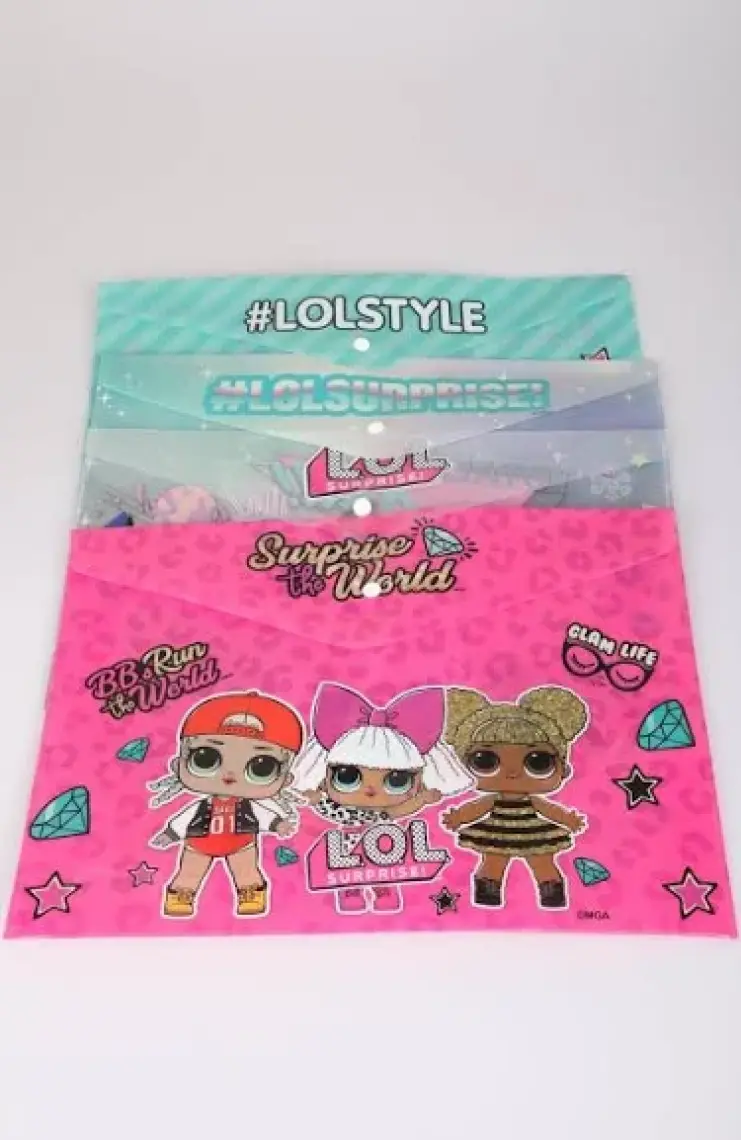 L.o.l. Surprise! Orjınal Lisanslı L.o.l Surprıse 2'li Çıtçıtlı Dosya