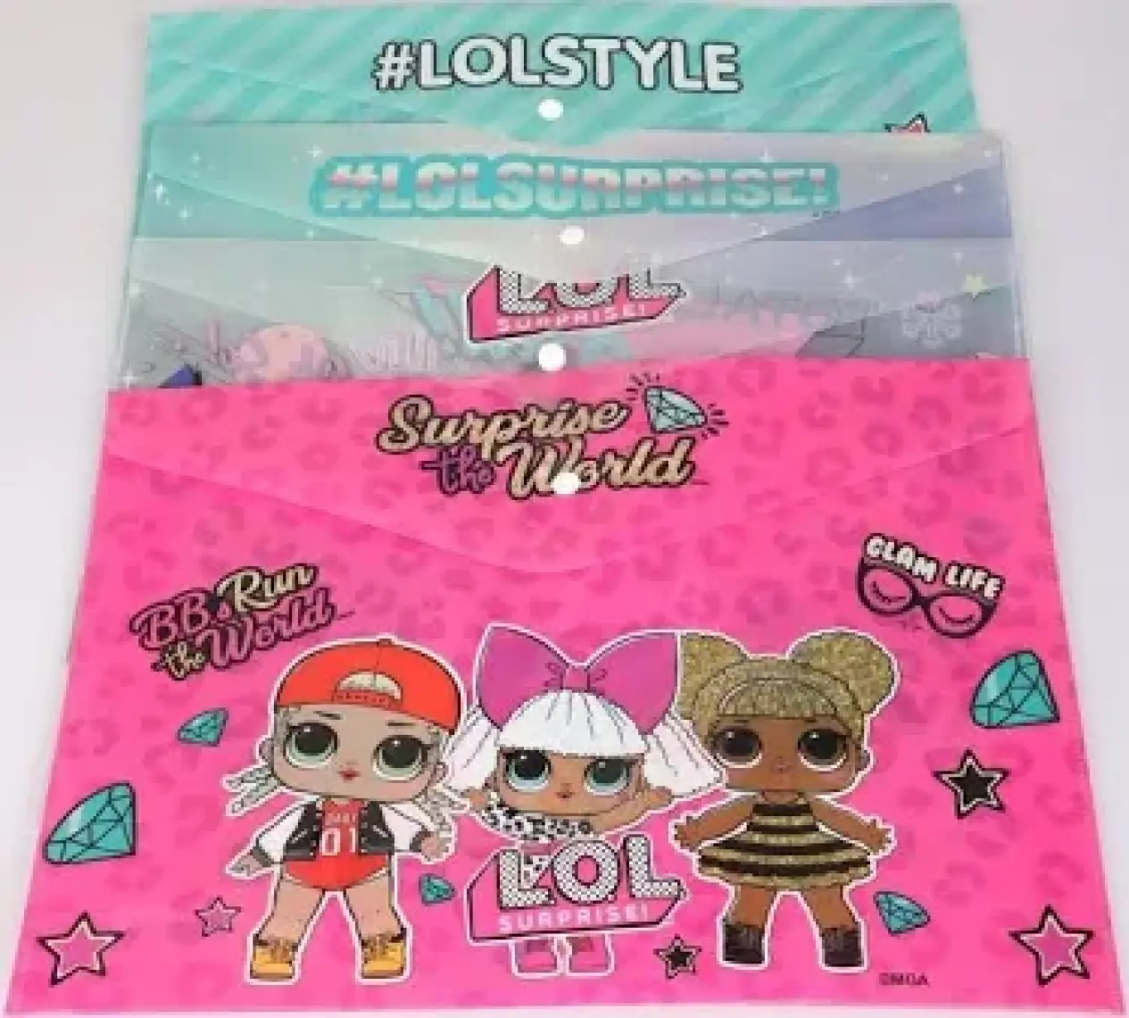 L.o.l. Surprise! Orjınal Lisanslı L.o.l Surprıse 2'li Çıtçıtlı Dosya