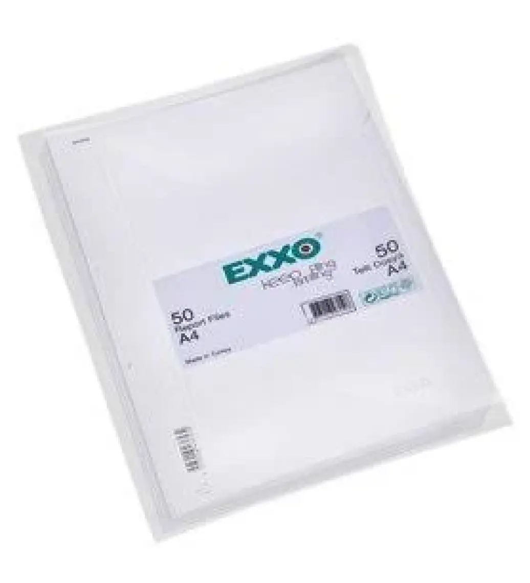 Telli Dosya Plastik A4 Mavi (50 Li) Tt100