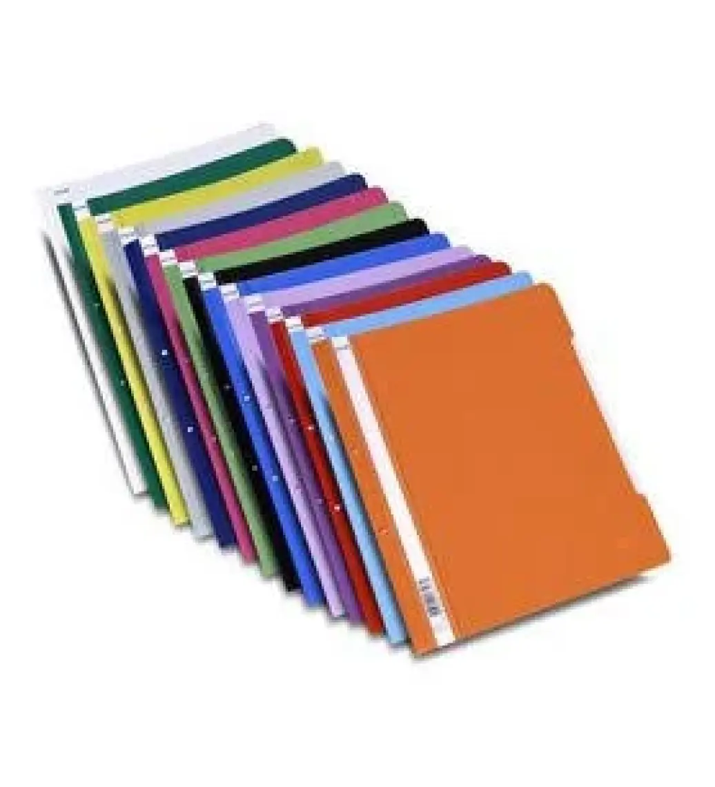 Telli Dosya Plastik A4 Mavi (50 Li) Tt100