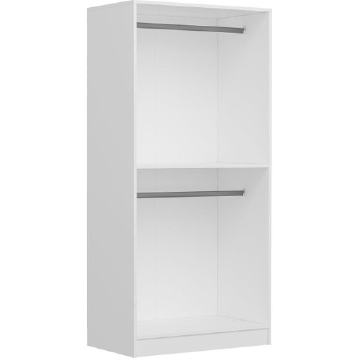 Minar Kale 90CM Giyinme Dolabı - Beyaz 210CM