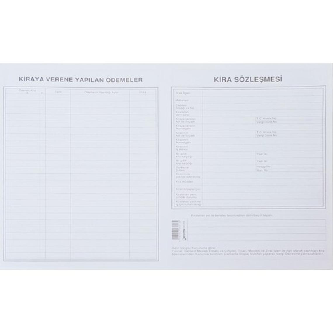 Gürpaş Kira Kontratı 100'LÜ Paket