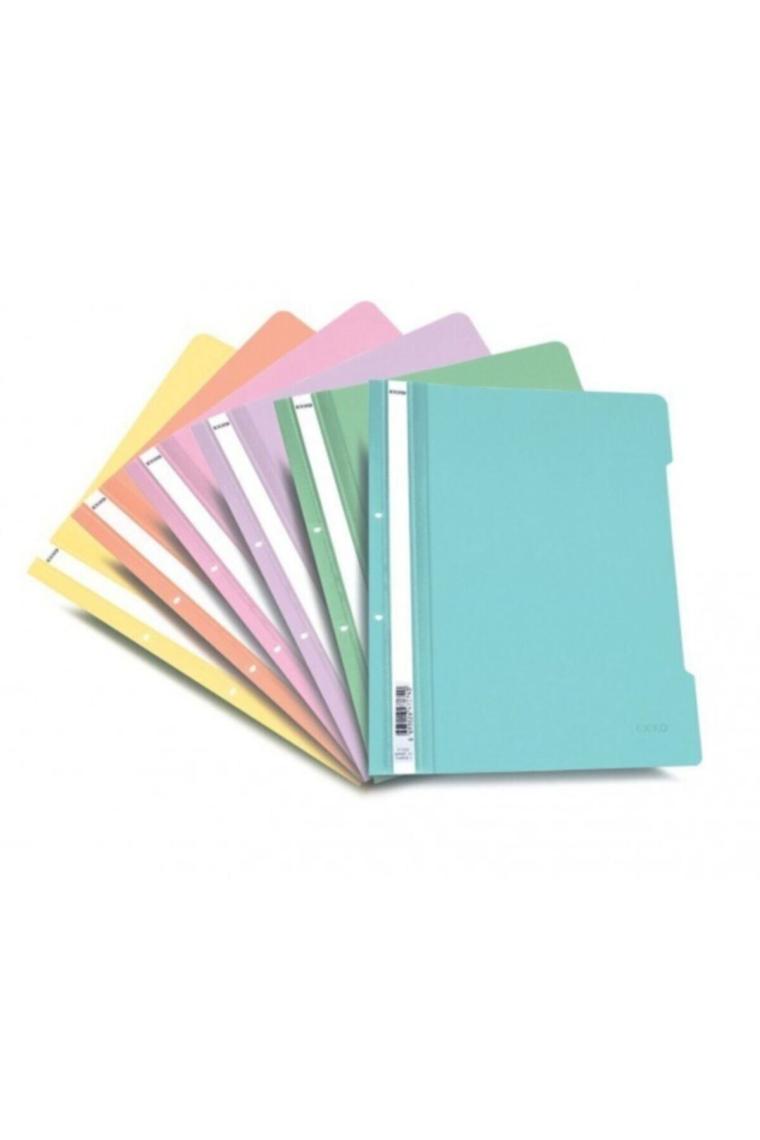 Exxo Pastel Telli Dosya 50'li Nane Yeşili
