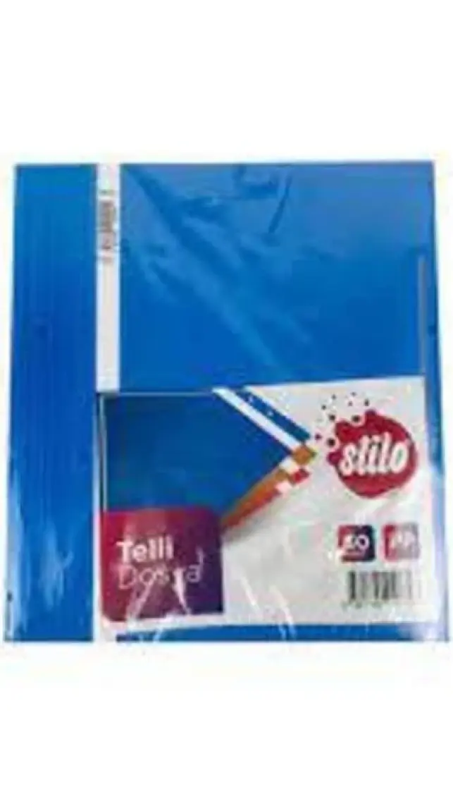 Stilo Mavi Telli Dosya 50 Adet 0089