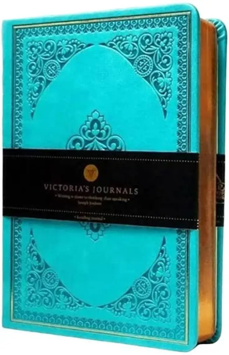 Vintage Old Book Defter Çizgili 12x17 Cm