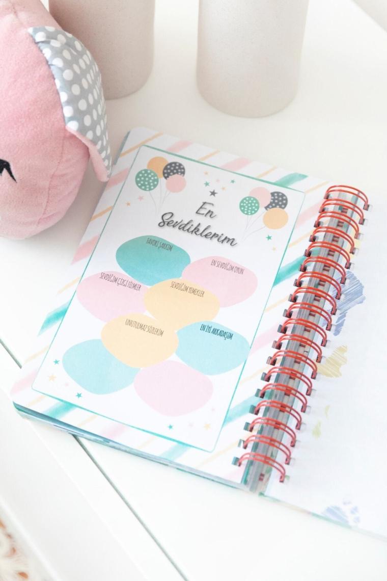 Bebek Anı Ve Anne Hamile Günlüğü Albüm Defter Erkek