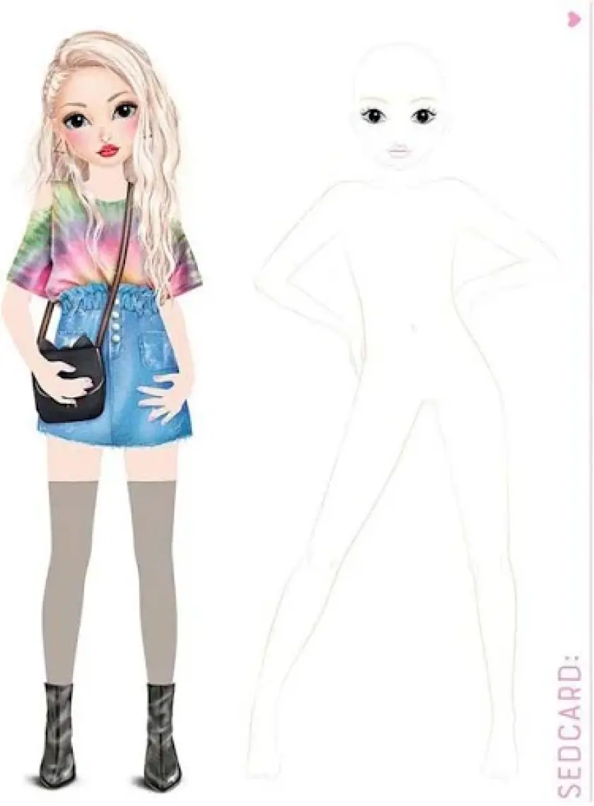 Create Your Doggy Colouring Book Tasarım Defteri