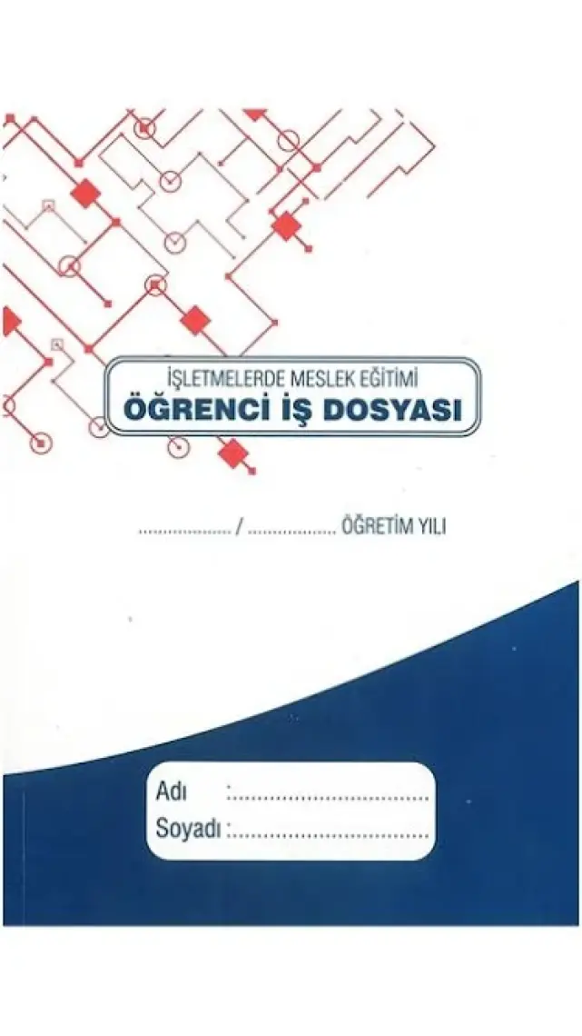 20x28 Öğrenci Iş Dosyası (staj Dosyası) 96 Yp
