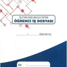 20x28 Öğrenci Iş Dosyası (staj Dosyası) 96 Yp