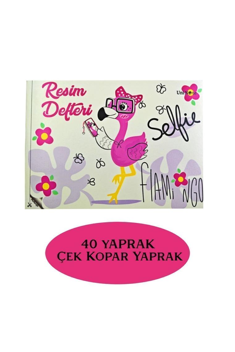 A5 Küçük Boy Resim Defteri 40 Yaprak Perforajlı (CIRTLI)