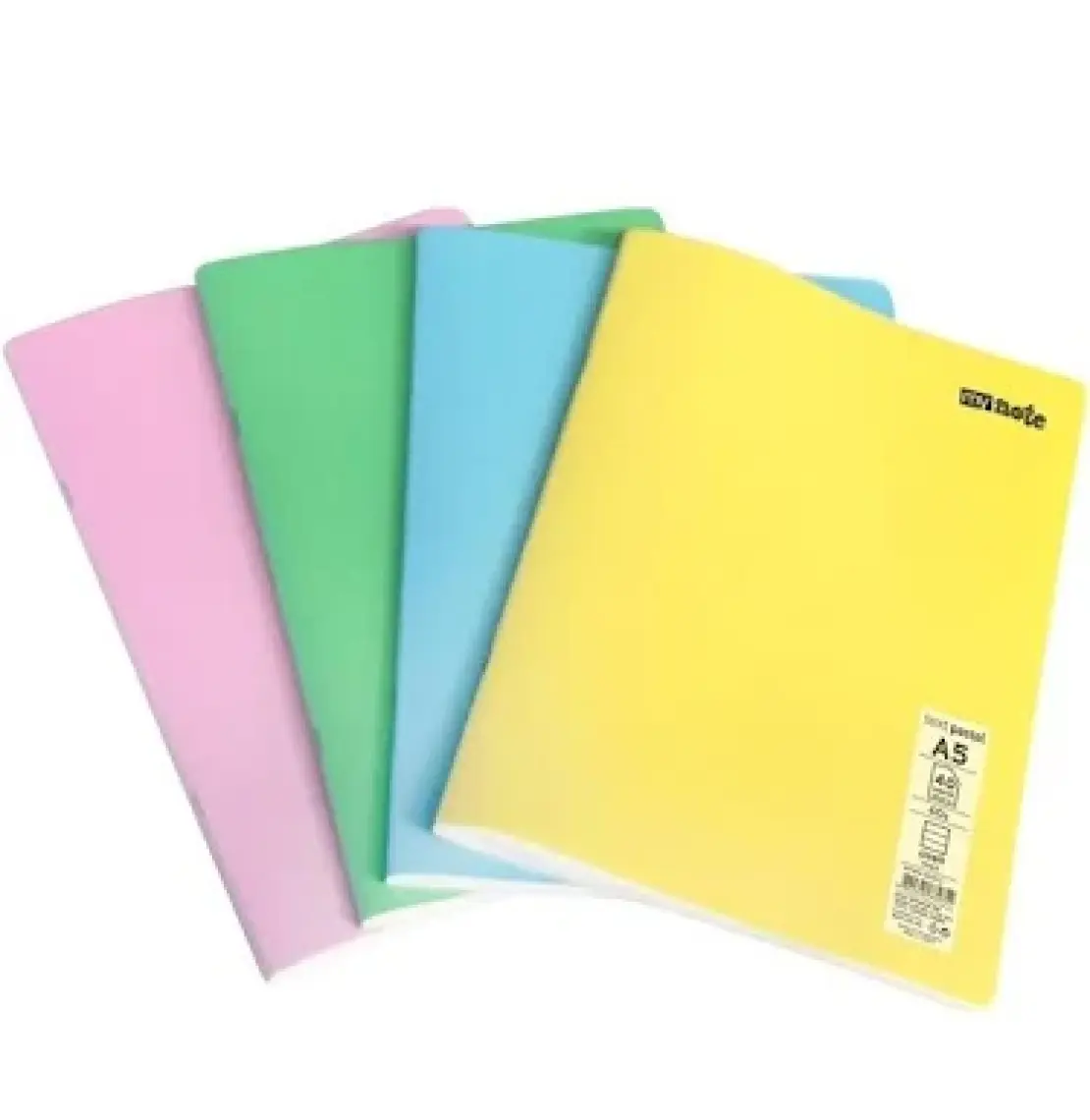 My Note Text Pastel A4 40 Yaprak Çizgili Defter Plastik Kapak