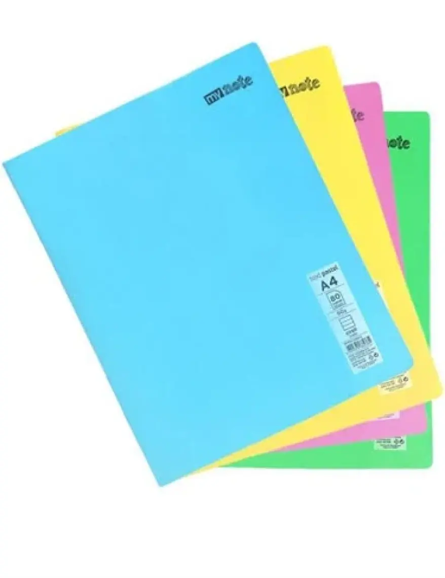 My Note Text A4 60 Yaprak Çizgili Defter Plastik Kapak
