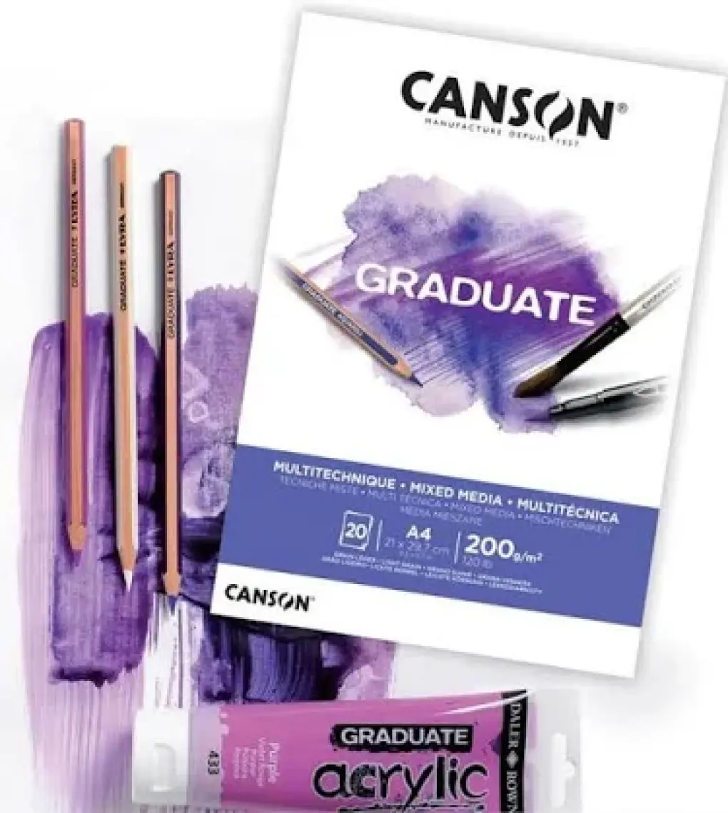 Graduate Çizim Defteri 200gr A5 20 Yaprak