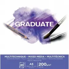 Graduate Çizim Defteri 200gr A5 20 Yaprak