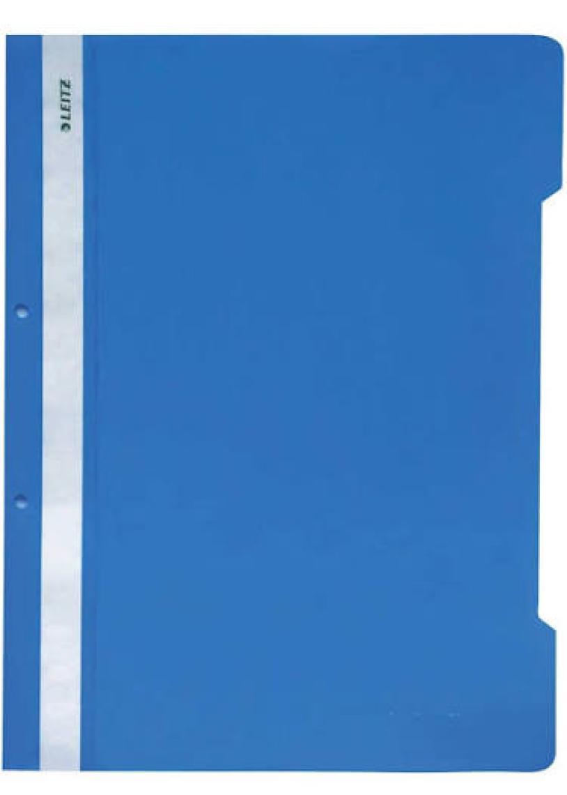 Leitz 4189 Plastik Telli Dosya 50'li Mavi