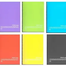 Fresco Spiralli Plastik Kapak A4 Defter 120 Yaprak Çizgili 1 Adet