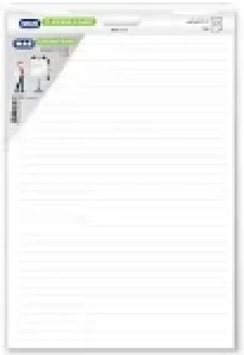 Mas Flipchart Askılı 64 x 90 Çizgili 25 Yaprak 3693