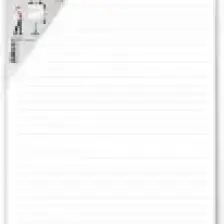 Mas Flipchart Askılı 64 x 90 Çizgili 25 Yaprak 3693