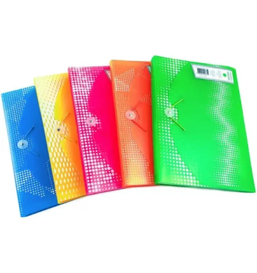 Noki S Seri 12 Bölmeli Lastikli Dosya Pembe