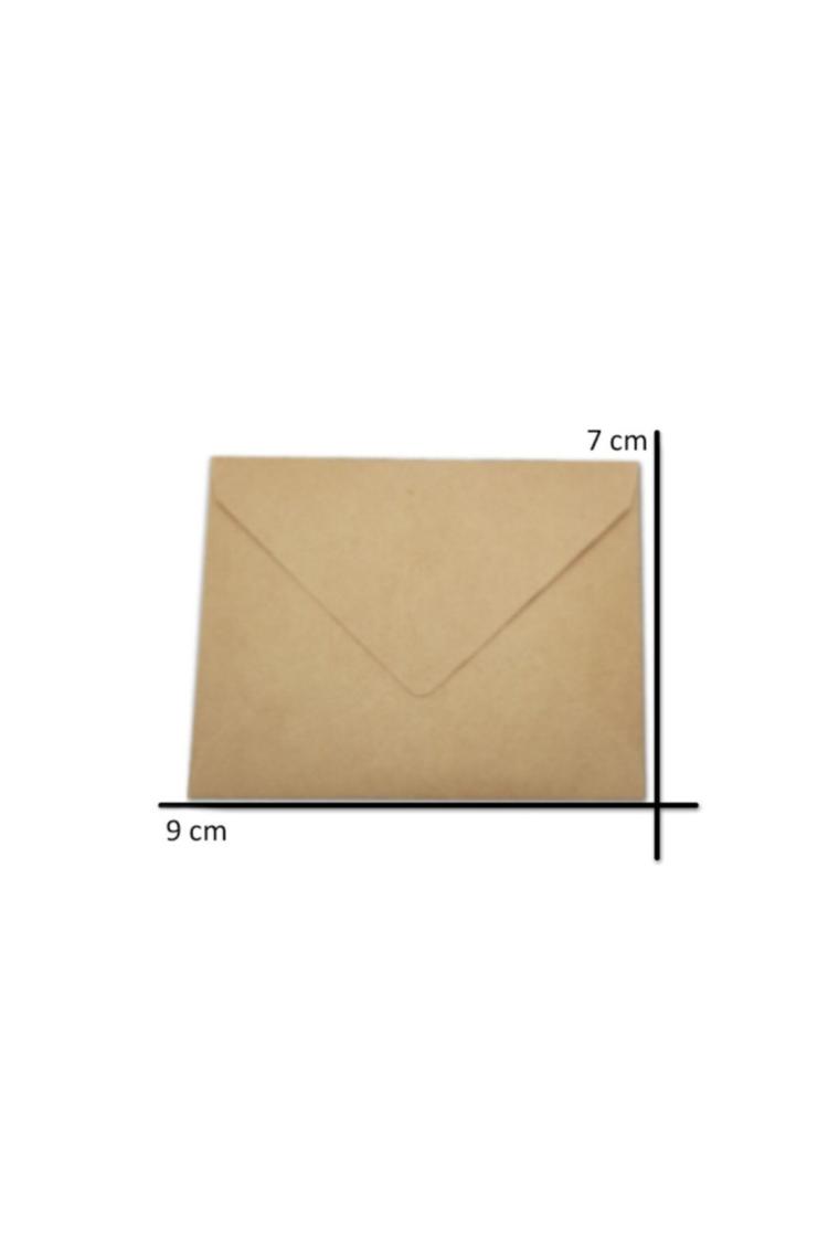 Pera İstanbul 12 Adet 7 x 9 Renkli Mini Zarf 6 Renk