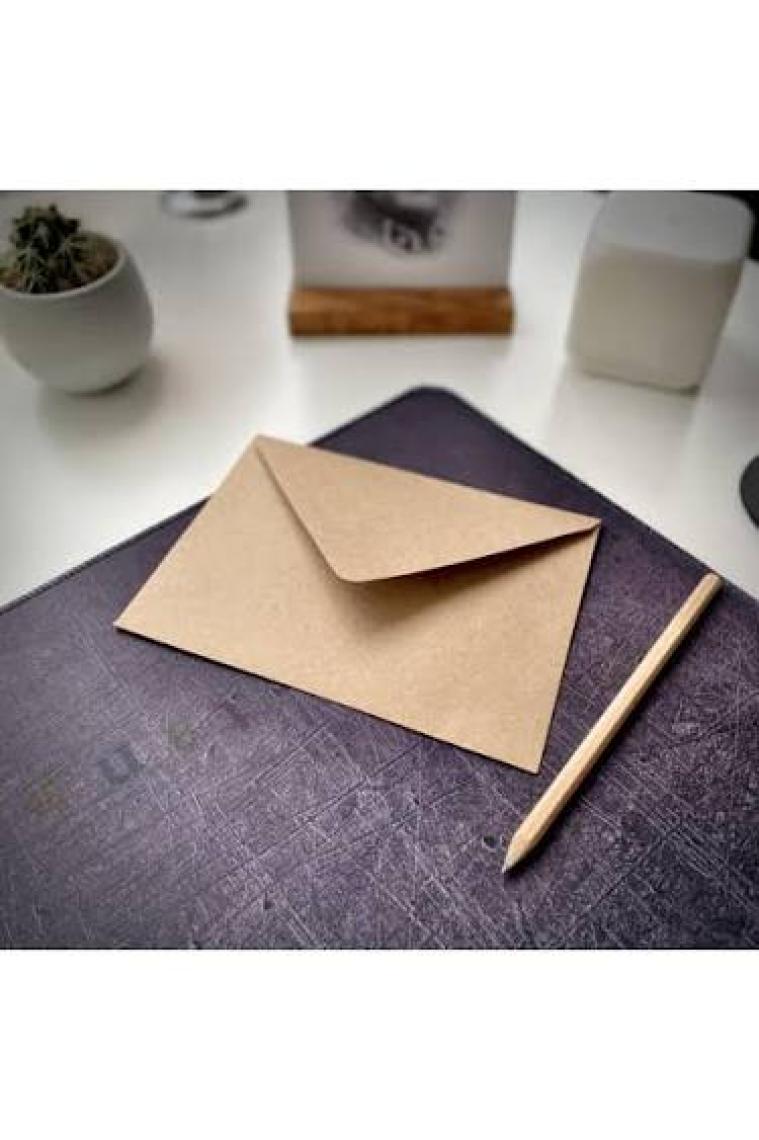 Pera İstanbul 100 Adet Mektup Zarfı 13x18cm 100gr. Kraft