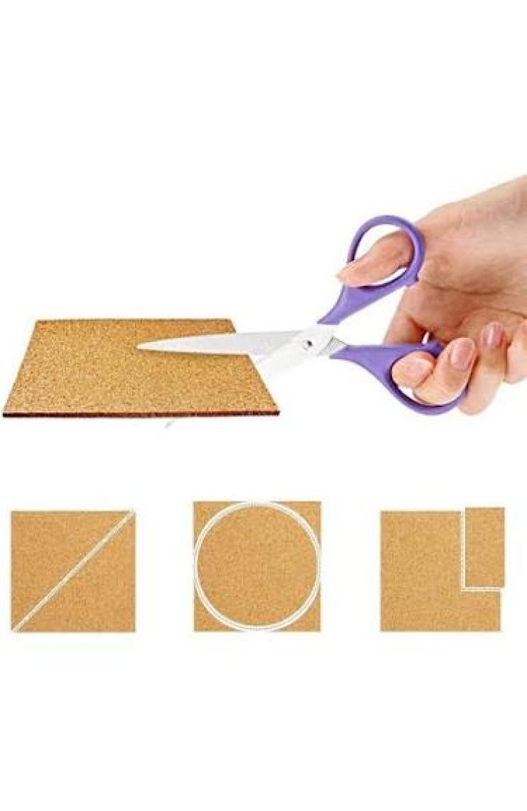 Direkt-Al Yapışkanlı Mantar Levha Arkası 2 mm 20 x 30 cm 2'li