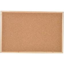 Ant Naturel Mdf Ahşap Çerçeve Mantar Pano 30 x 45 cm