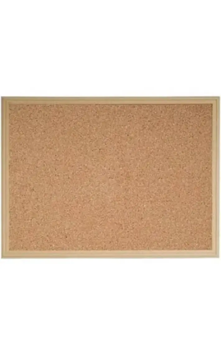Inter 50x70 Ahşap Çerçeveli Mantar Pano INT-511-3