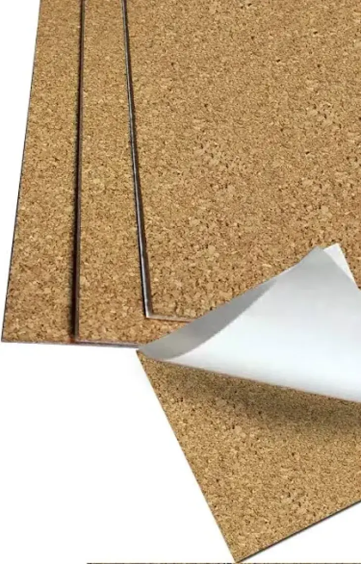 Direkt-Al Yapışkanlı Mantar Levha Arkası 2 mm 60 x 90 cm